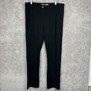 Betabrand Black Classic DPYP Dress Pant Yoga Pant Bootcut Pull On Size 2XL